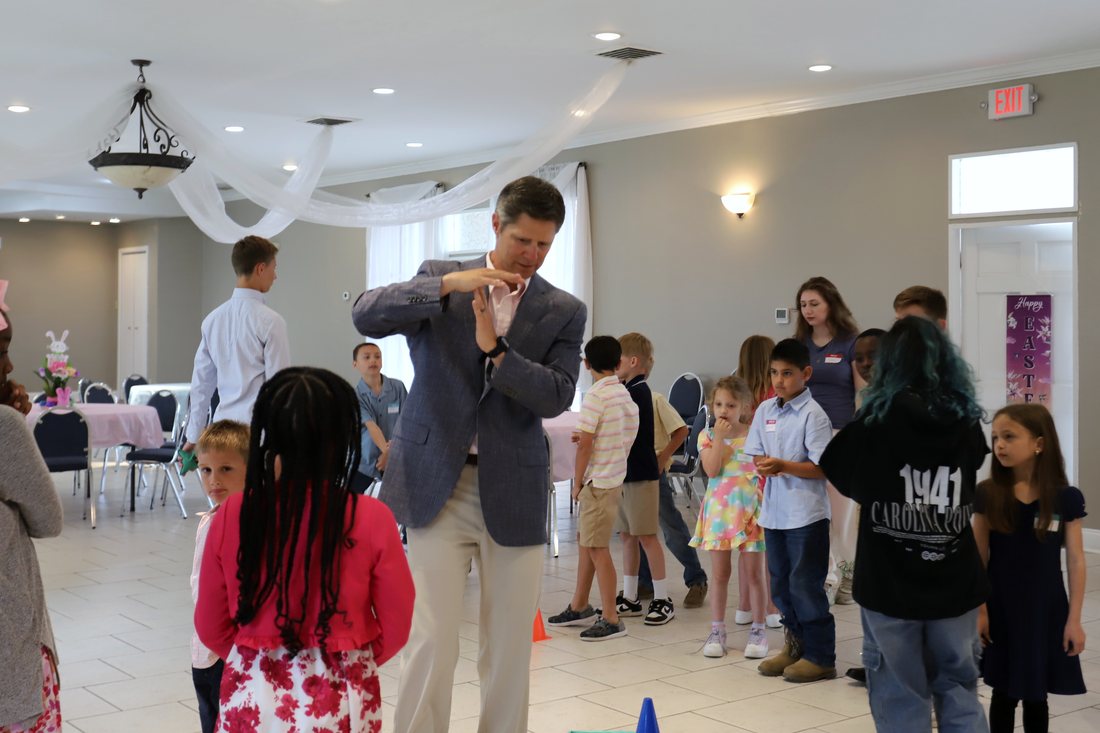 Children gathered during Children’s Church