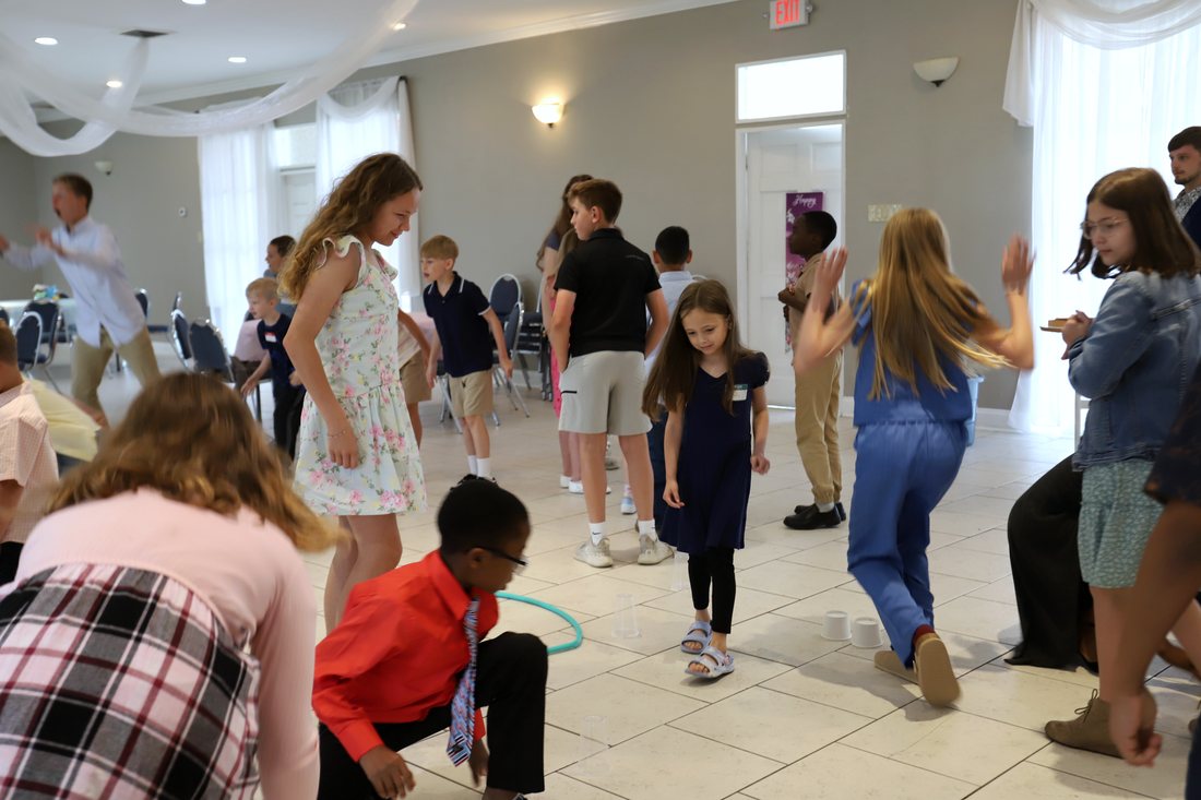 Children’s Church games and fellowship