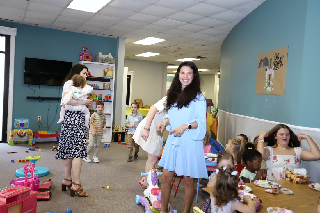 Nursery rooms and caregivers at Church of Abundant Life